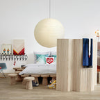 Handmade Hanging Lamp - Japanese Style Paper Lantern Light Fixture for Home Decor & Ambient Lighting