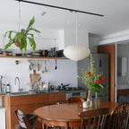 Handmade Hanging Lamp - Japanese Style Paper Lantern Light Fixture for Home Decor & Ambient Lighting