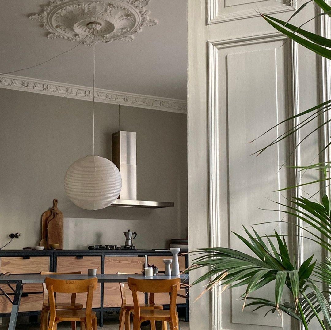 Handmade Hanging Lamp - Japanese Style Paper Lantern Light Fixture for Home Decor & Ambient Lighting