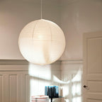 Handmade Hanging Lamp - Japanese Style Paper Lantern Light Fixture for Home Decor & Ambient Lighting