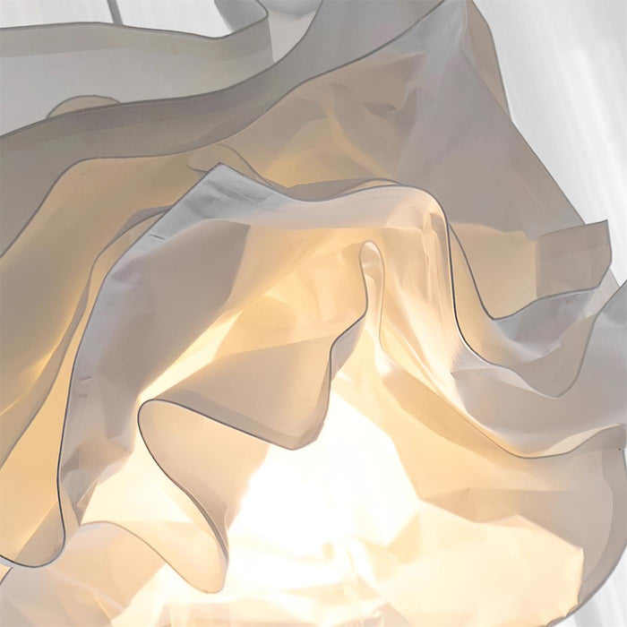 Nordic Paper Cloud Pendant Lamp - Modern Hanging Light Fixture for Living Room & Dining Room