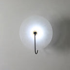 LED Wall Lamp with Alabaster Shade for Modern Home Lighting & Accent Decor