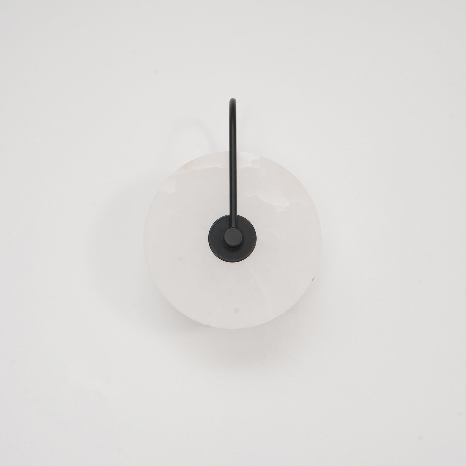 LED Wall Lamp with Alabaster Shade for Modern Home Lighting & Accent Decor