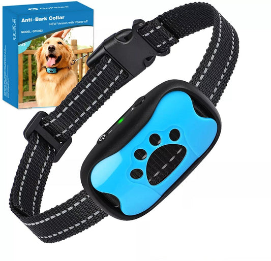 Anti-Bark Dog Collar | Painless Sound Wave Technology for Dogs 11-110 lbs, Adjustable Fit for Small to Large Breeds