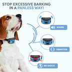 Anti-Bark Dog Collar | Painless Sound Wave Technology for Dogs 11-110 lbs, Adjustable Fit for Small to Large Breeds