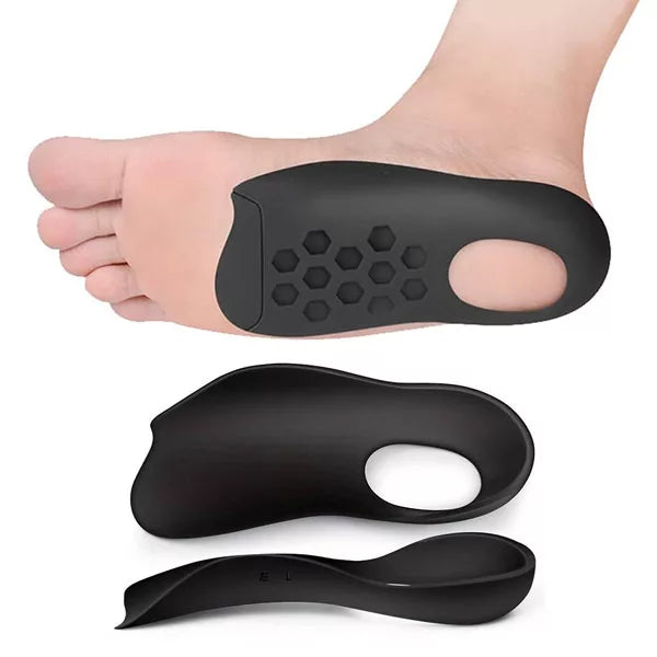Arch Support Shoe Inserts for Pain Relief - Comfortable Orthotic Insoles for Flat Feet & High Arches