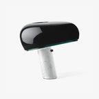 Marble Table Lamp with Modern Design for Living Room, Bedroom & Office Decor