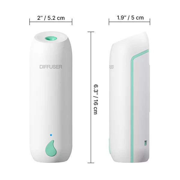 Aroma Diffuser with Automatic Air Freshener Functionality for Home, Office & Spa Use