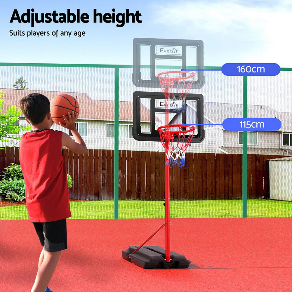 Basketball Ring Kids Edition - Compact 1.6m Indoor Hoop Perfect for Young Players