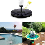Solar Garden Bird Fountain | Eco-Friendly, Solar-Powered Design for Outdoor Spaces