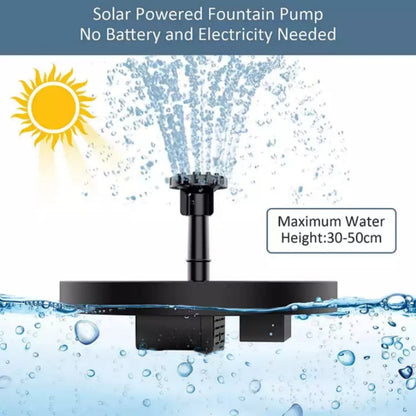 Solar Garden Bird Fountain | Eco-Friendly, Solar-Powered Design for Outdoor Spaces