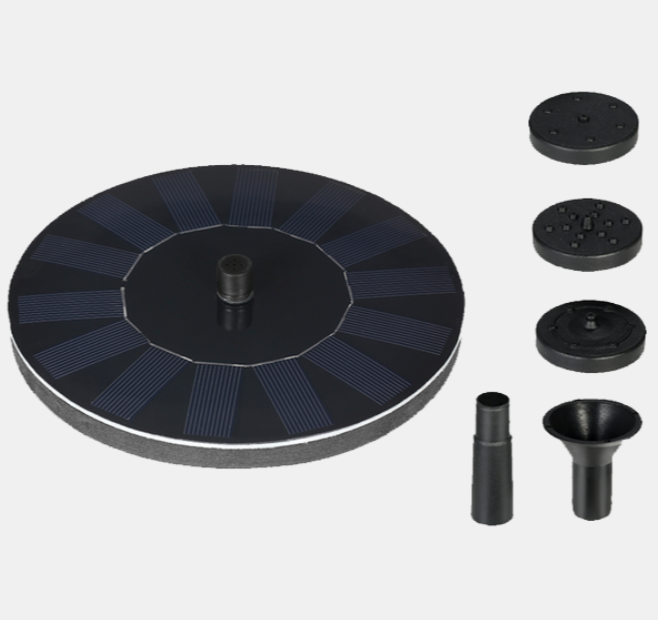 Solar Garden Bird Fountain | Eco-Friendly, Solar-Powered Design for Outdoor Spaces