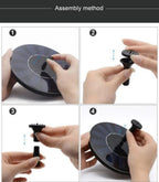 Solar Garden Bird Fountain | Eco-Friendly, Solar-Powered Design for Outdoor Spaces