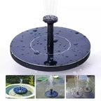 Solar Garden Bird Fountain | Eco-Friendly, Solar-Powered Design for Outdoor Spaces