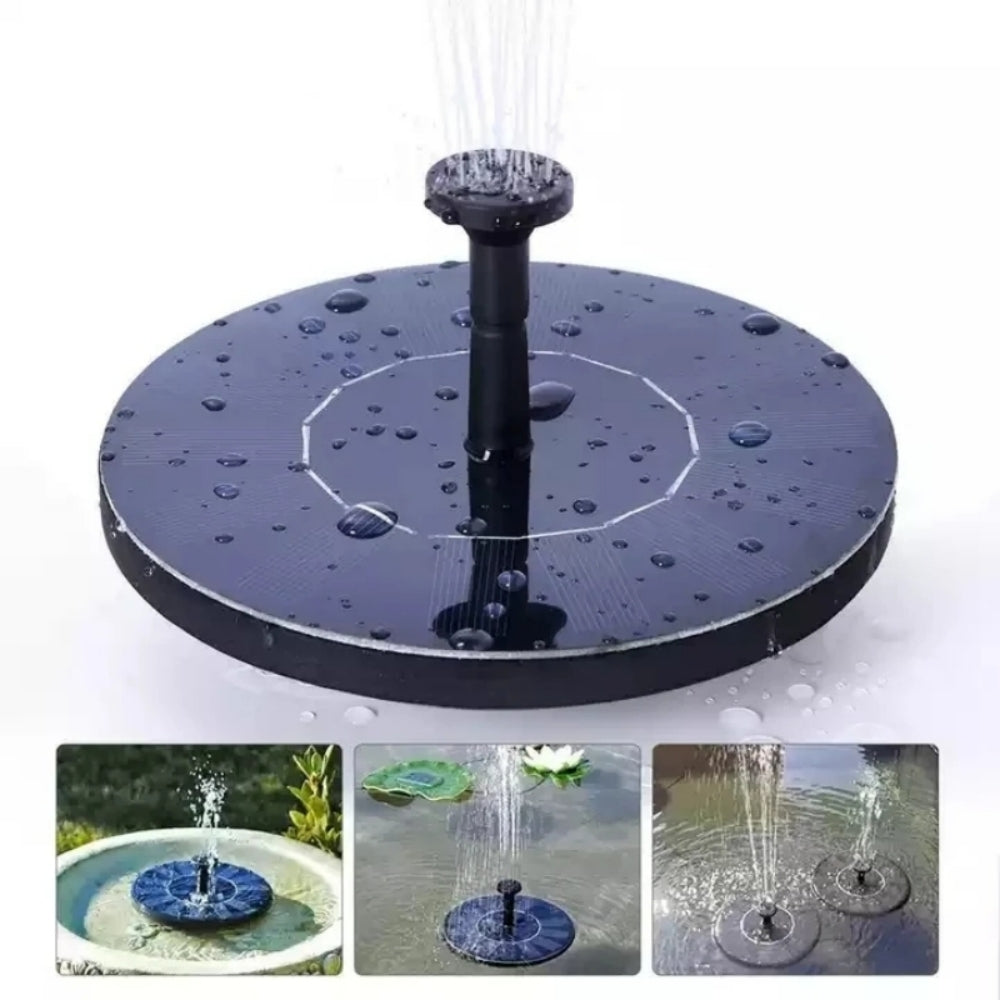 Solar Garden Bird Fountain | Eco-Friendly, Solar-Powered Design for Outdoor Spaces
