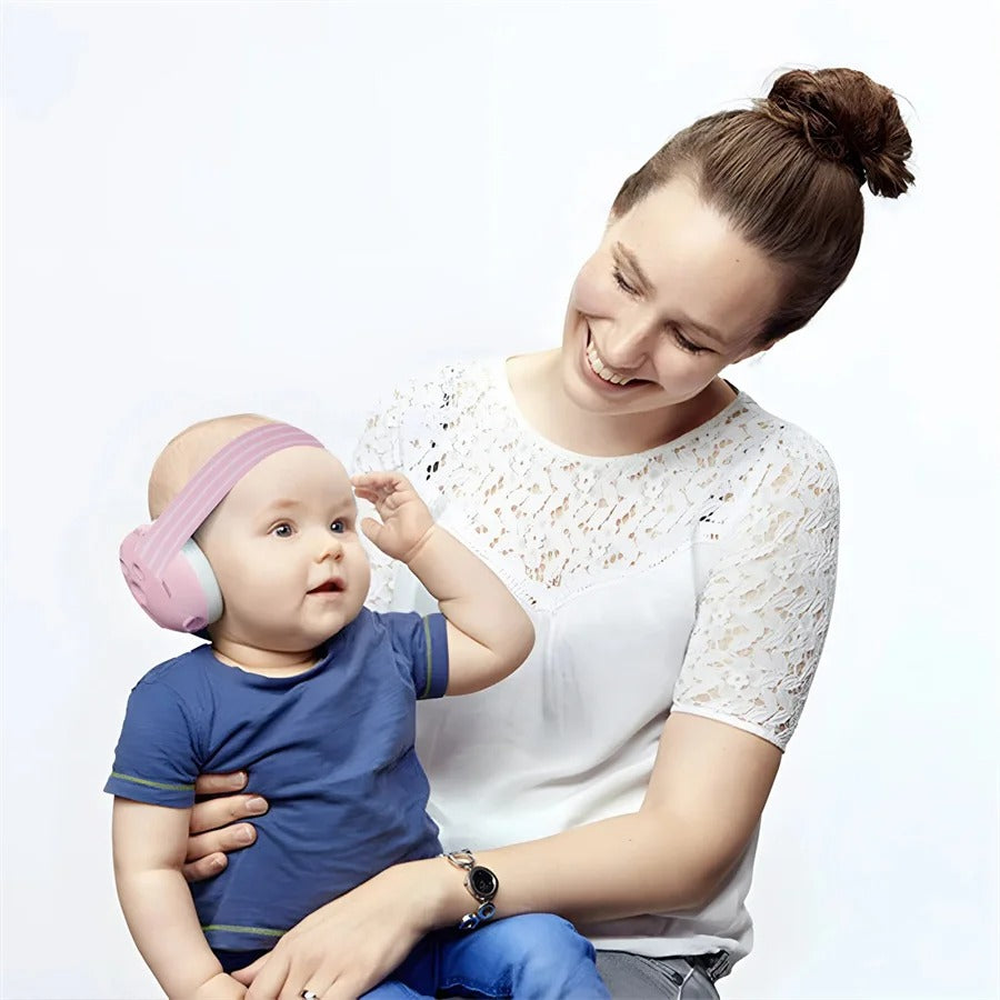 Infant Hearing Protection – Soft & Comfortable Noise Cancelling Ear Muffs