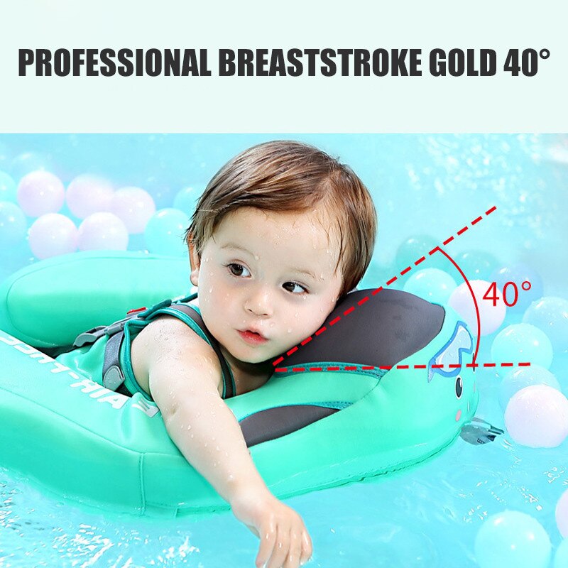Kids Floaties Infant Pool Vest - Newborn Floatable Device Perfect for Baby Swim Safety