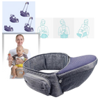 Ergonomic Hip Seat Baby Carrier – Comfortable & Shock-Absorbing Design