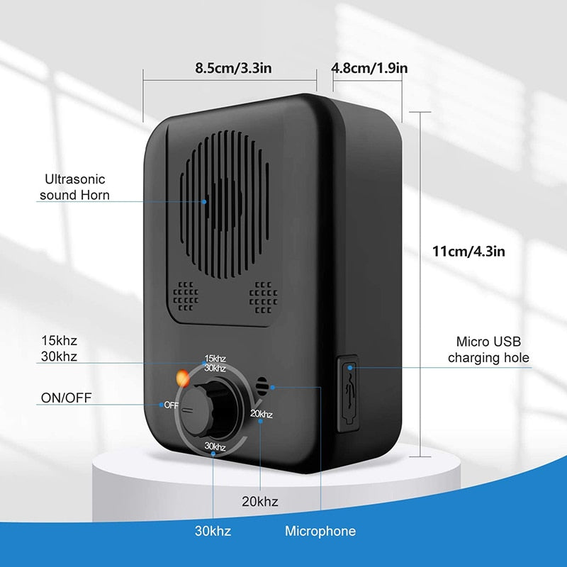 Bark Control Device for Dogs | Ultrasonic, Waterproof & Effective Solution for Training and Reducing Barking at Home