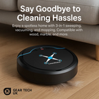 Automatic Robot Vacuum Cleaner | Smart Navigation, Multi-Surface Compatibility & Ideal for Hassle-Free Home Cleaning