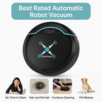 Automatic Robot Vacuum Cleaner | Smart Navigation, Multi-Surface Compatibility & Ideal for Hassle-Free Home Cleaning