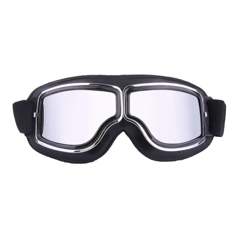 Vintage Motorcycle Goggles | UV Protection, Dustproof & Comfortable for Cycling and Outdoor Activities