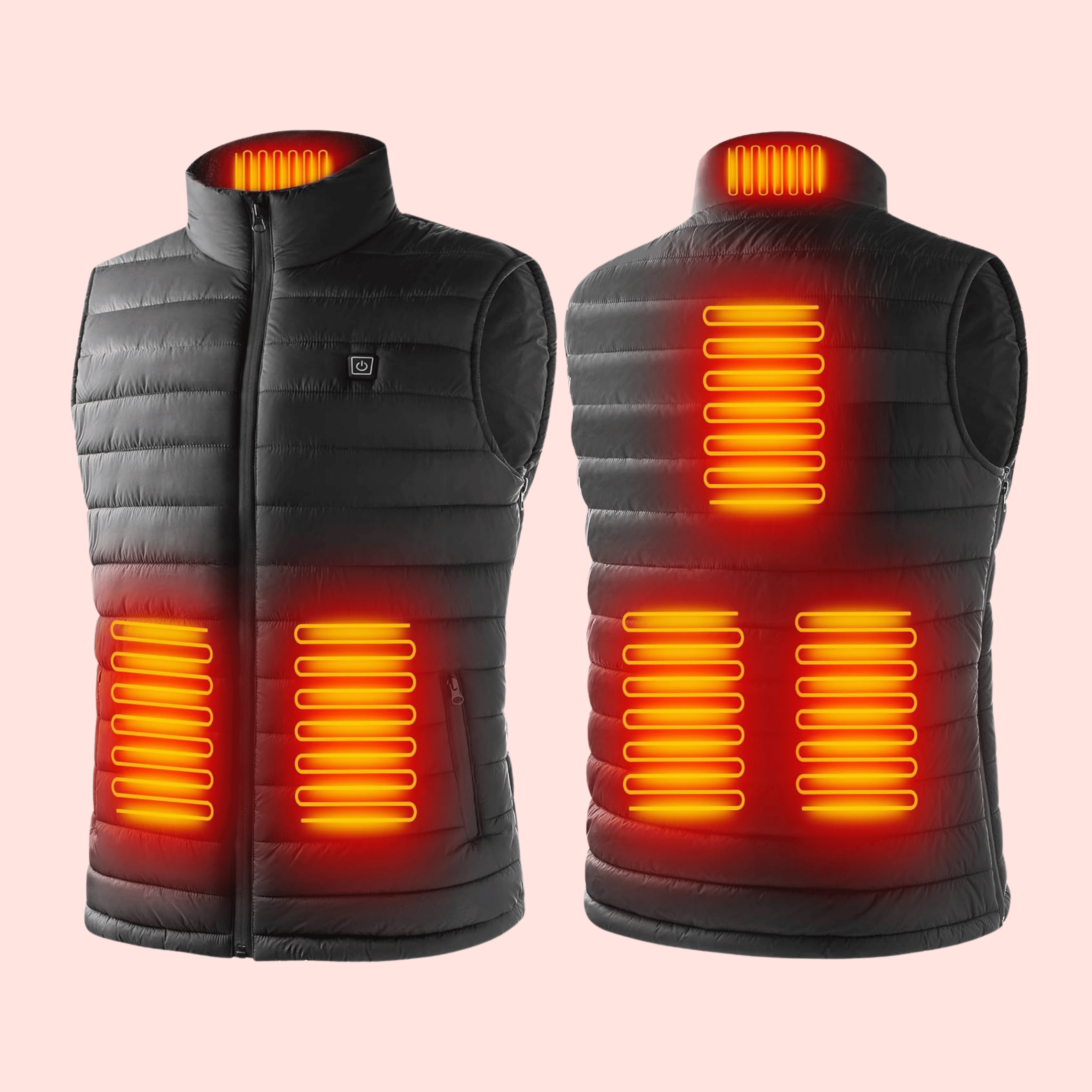 Heated Gilet Jacket for Men and Women, Lightweight Body Warmer, Rechargeable, Perfect for Outdoor Activities & Cold Weather