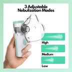 Portable Nebulizer for Respiratory Relief | Adjustable Speed, Lightweight & Suitable for Adults and Kids