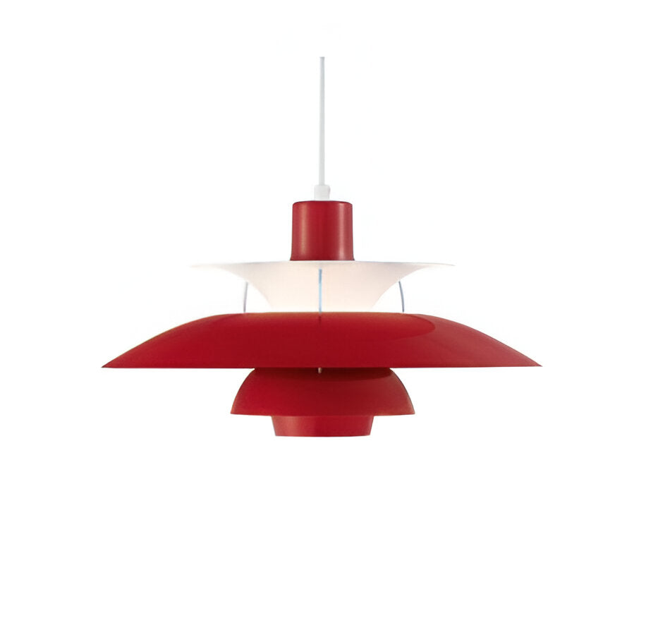 Nordic Modern Layered Shade Pendant Light Fixture for Living Room & Dining Room Decor