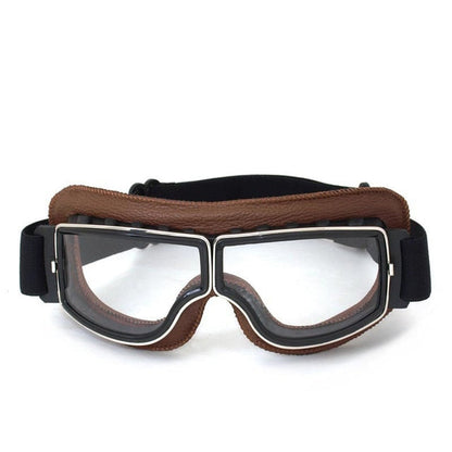 Vintage Style Slim Goggles - Top Choice for Vintage Motorcycle Enthusiasts