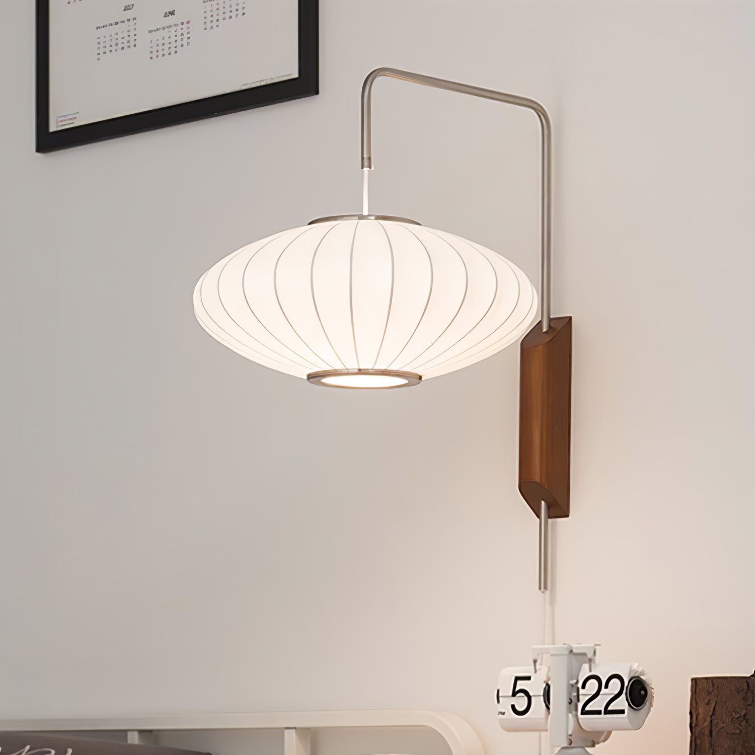 LED Wall Sconce Light Fixture - Modern Design for Indoor Use in Hallway, Living Room & Bedroom