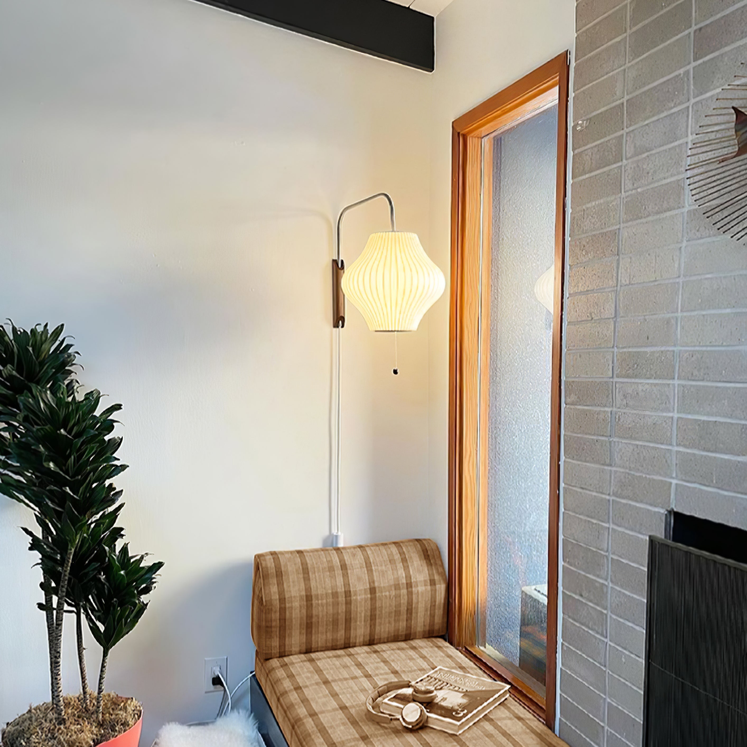 LED Wall Sconce Light Fixture - Modern Design for Indoor Use in Hallway, Living Room & Bedroom