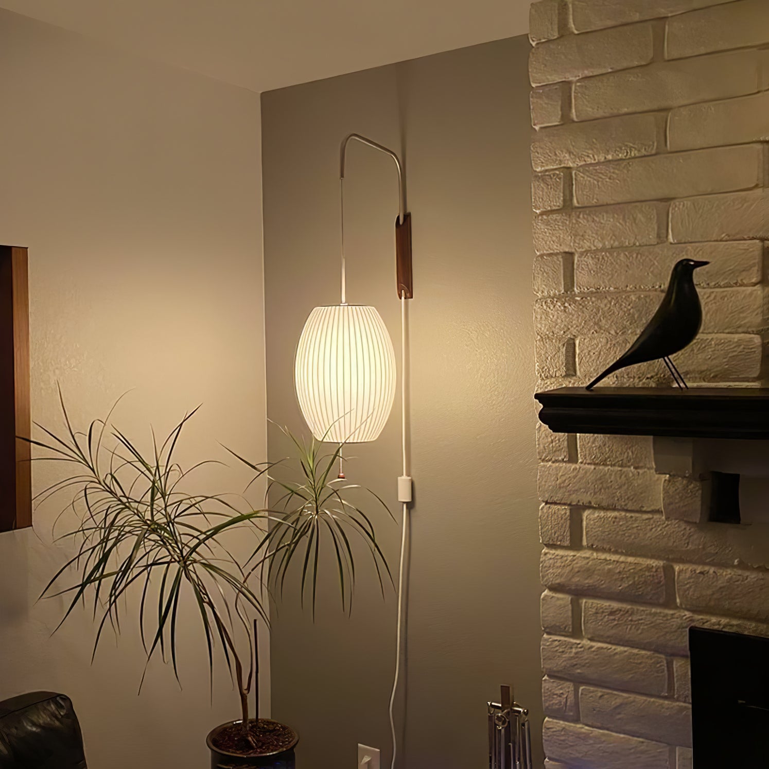 LED Wall Sconce Light Fixture - Modern Design for Indoor Use in Hallway, Living Room & Bedroom