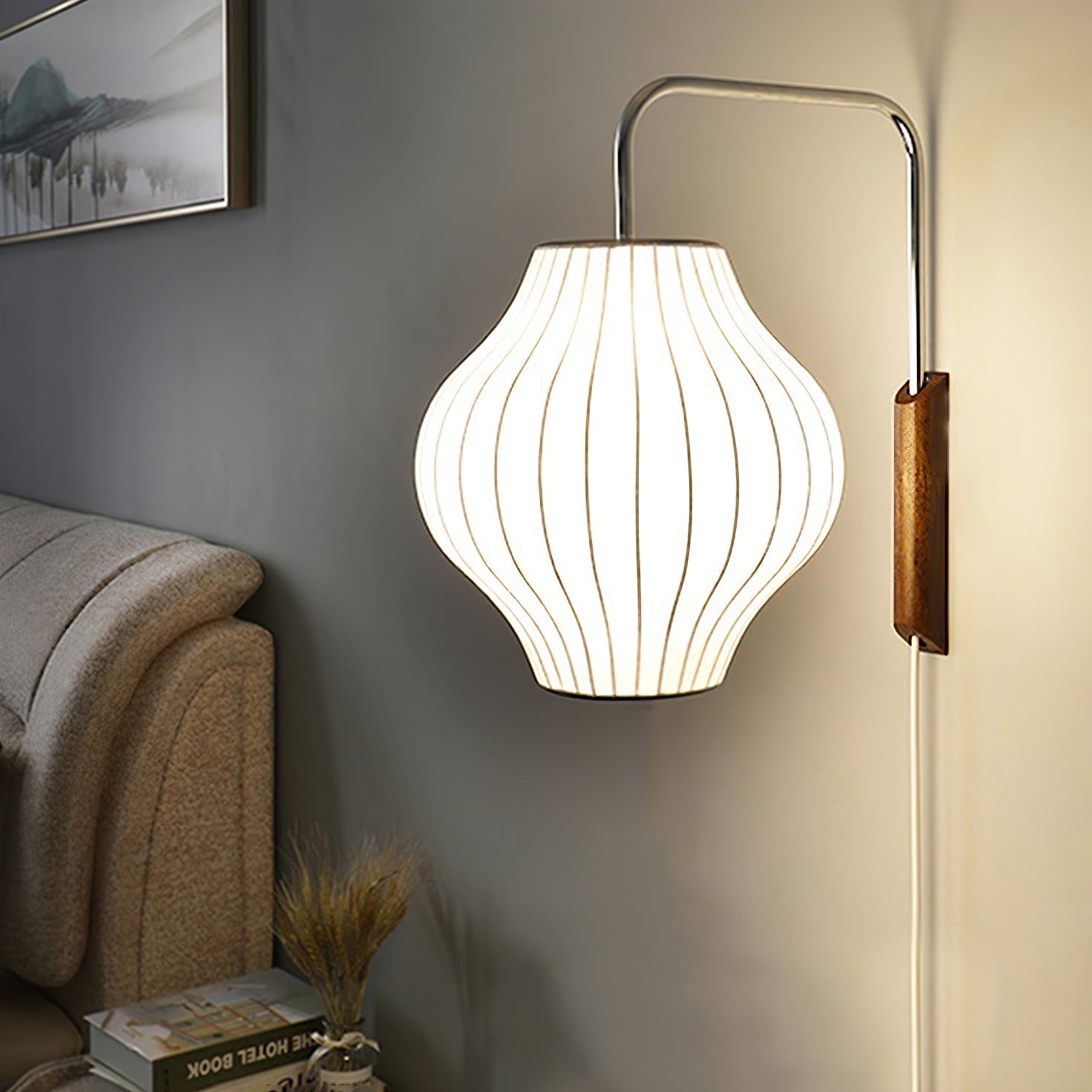 LED Wall Sconce Light Fixture - Modern Design for Indoor Use in Hallway, Living Room & Bedroom