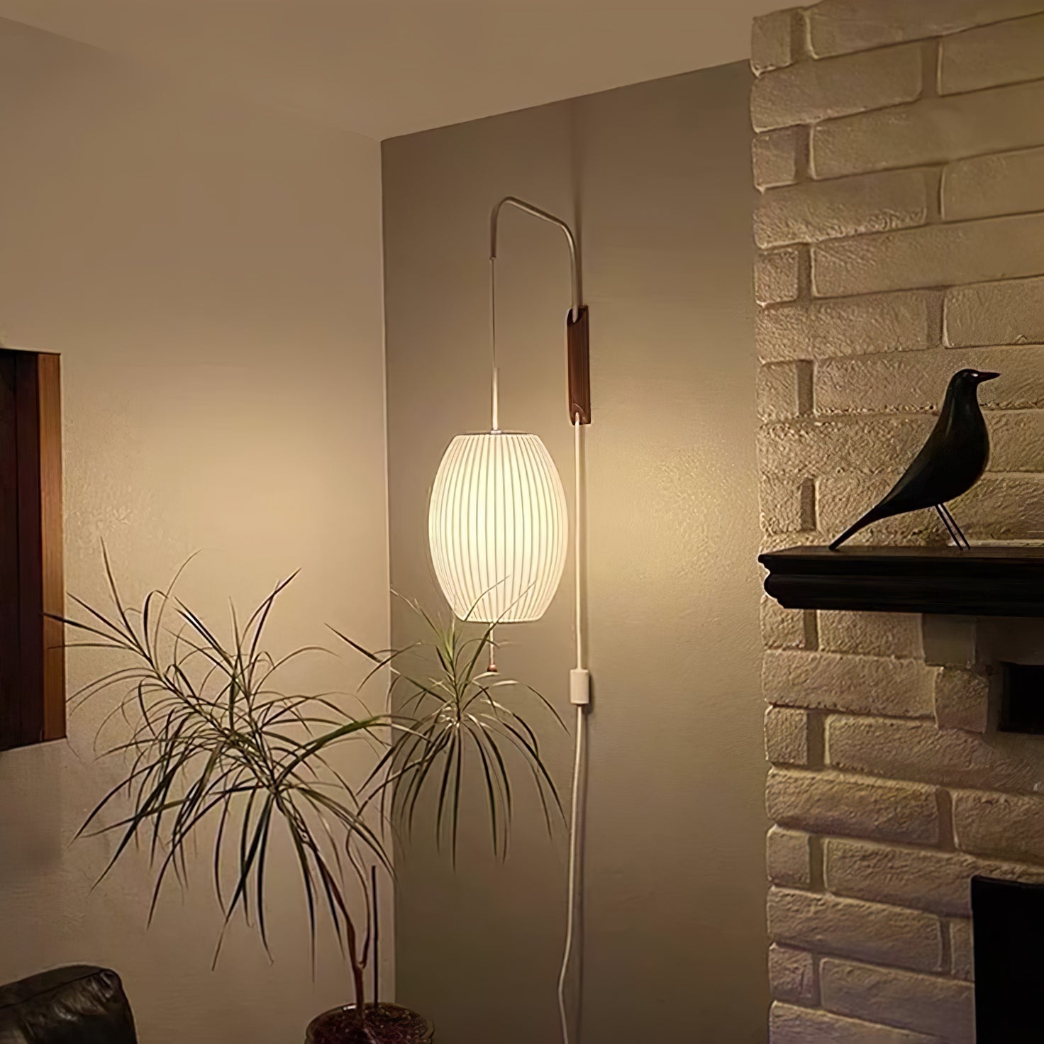 LED Wall Sconce Light Fixture - Modern Design for Indoor Use in Hallway, Living Room & Bedroom