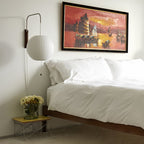 LED Wall Sconce Light Fixture - Modern Design for Indoor Use in Hallway, Living Room & Bedroom