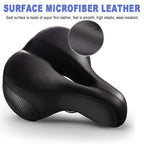 Comfortable Bicycle Saddle Cushion - Padded Seat Cover for Female & Male, Gel Cycle Saddles for Bike Seats