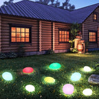 Cobblestone LED Garden Light Fixture - Waterproof Outdoor Lighting for Pathways & Landscaping