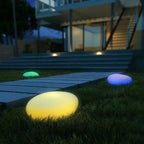 Cobblestone LED Garden Light Fixture - Waterproof Outdoor Lighting for Pathways & Landscaping