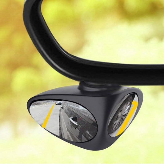 360° Adjustable Blind Spot Mirror – Wide Angle Rear View for Car Interior & Reversal Assistance