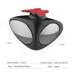 360° Adjustable Blind Spot Mirror – Wide Angle Rear View for Car Interior & Reversal Assistance