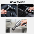 Handheld Car Vacuum Cleaner | Powerful Suction, Slim Design & Ideal for Quick Cleanups in Tight Spaces