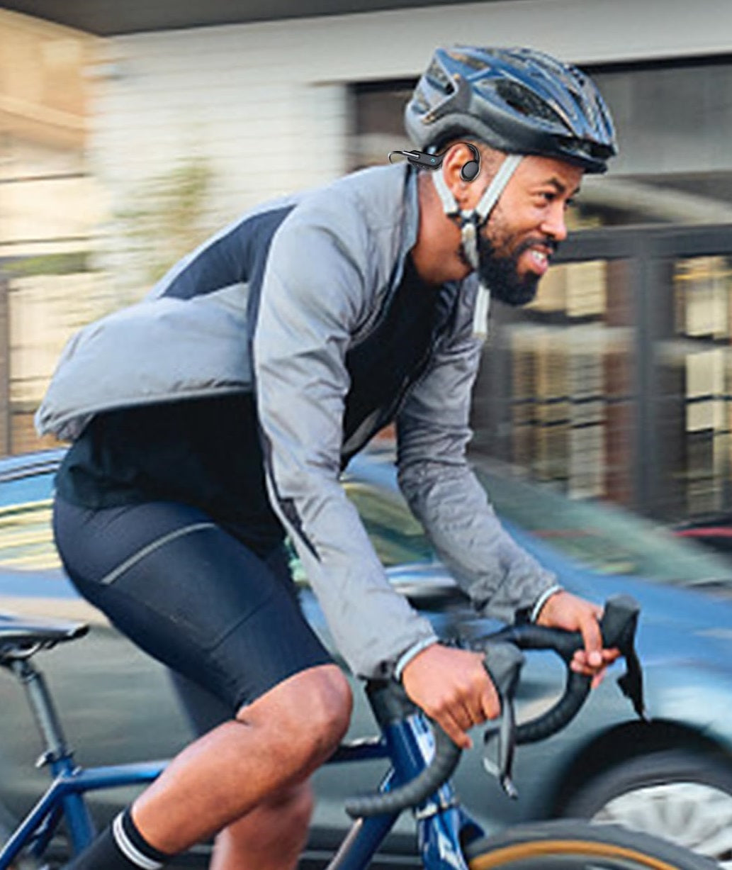 Waterproof Bone Conduction Swimming Headphones | Bluetooth 5.4, 32 GB MP3 Player & Ideal for Swimming and Water Sports