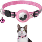 Adjustable GPS Cat Collar | Reflective, Quick-Release Safety Buckle & Ideal for Indoor/Outdoor Use