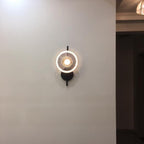 Nordic Ceto Glass Wall Light Fixture - Modern Wall Sconce for Living Room & Hallway Lighting