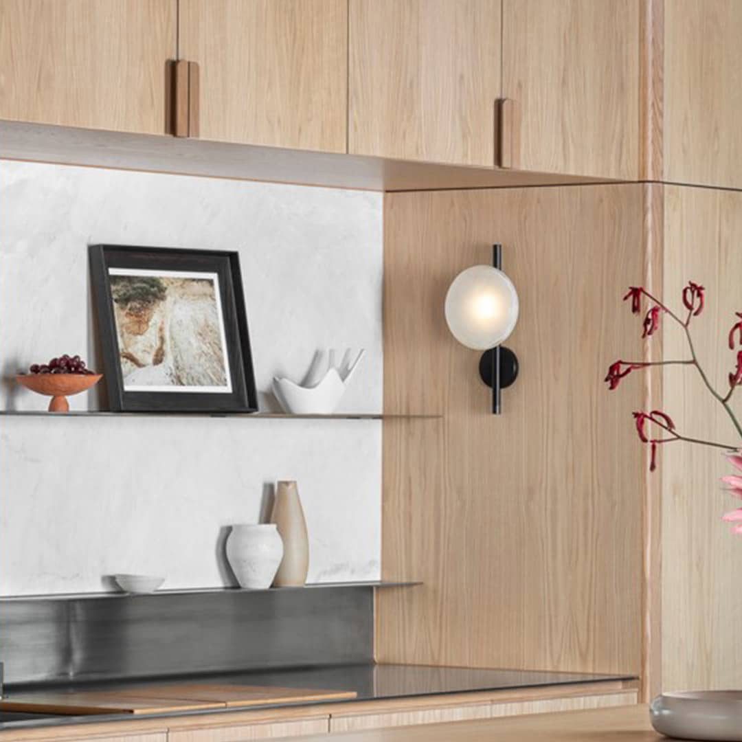 Nordic Ceto Glass Wall Light Fixture - Modern Wall Sconce for Living Room & Hallway Lighting