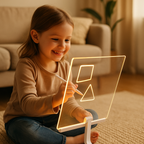 Luminous LED Drawing Board for Children | Reusable, USB-Powered & Ideal for Creative Fun and Learning Activities