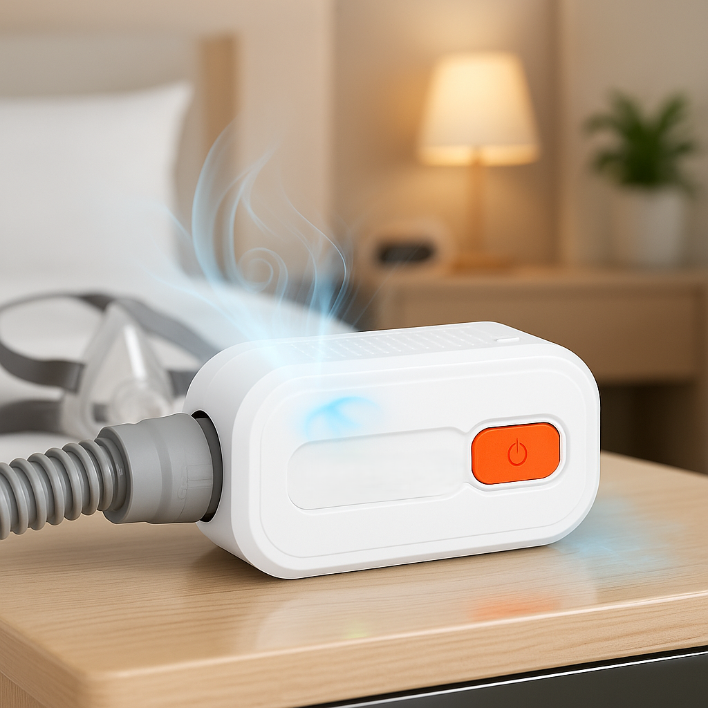 Portable Ozone CPAP Cleaning Machine | Fast 30-Minute Cycle, Chemical-Free & Ideal for Home and Travel Use