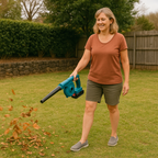 Electric Leaf Blower | Lightweight, Cordless & Includes 2 Free Batteries for Efficient Yard Cleanup