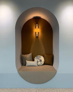 LED Wall Lamp - Modern Design with Adjustable Brightness for Living Room, Bedroom, and Hallway Lighting